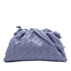 Pre-Loved Bottega Veneta Nappa Intrecciato The Mini Pouch Crossbody